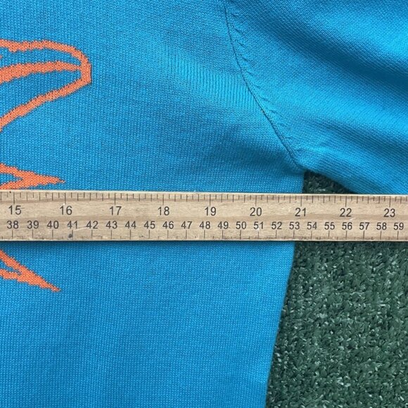 NFL Apparel FOCO Winter Ugly Sweater XMAS Knit Pullover Miami Dolphins Medium - Picture 5 of 11
